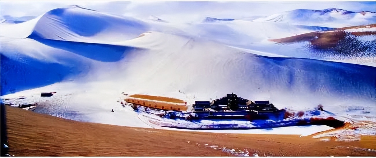 鸣沙山月牙泉游记,鸣沙山月牙泉海边