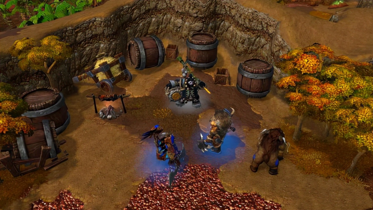 魔兽争霸3兽族最常规的打法,魔兽争霸3手速训练攻略