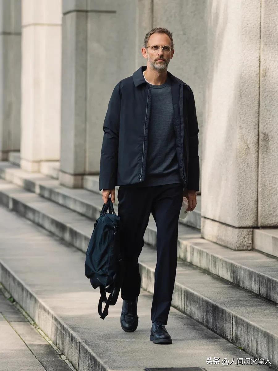 男士修身通勤商务职业西裤,时尚穿搭男士180偏瘦穿搭