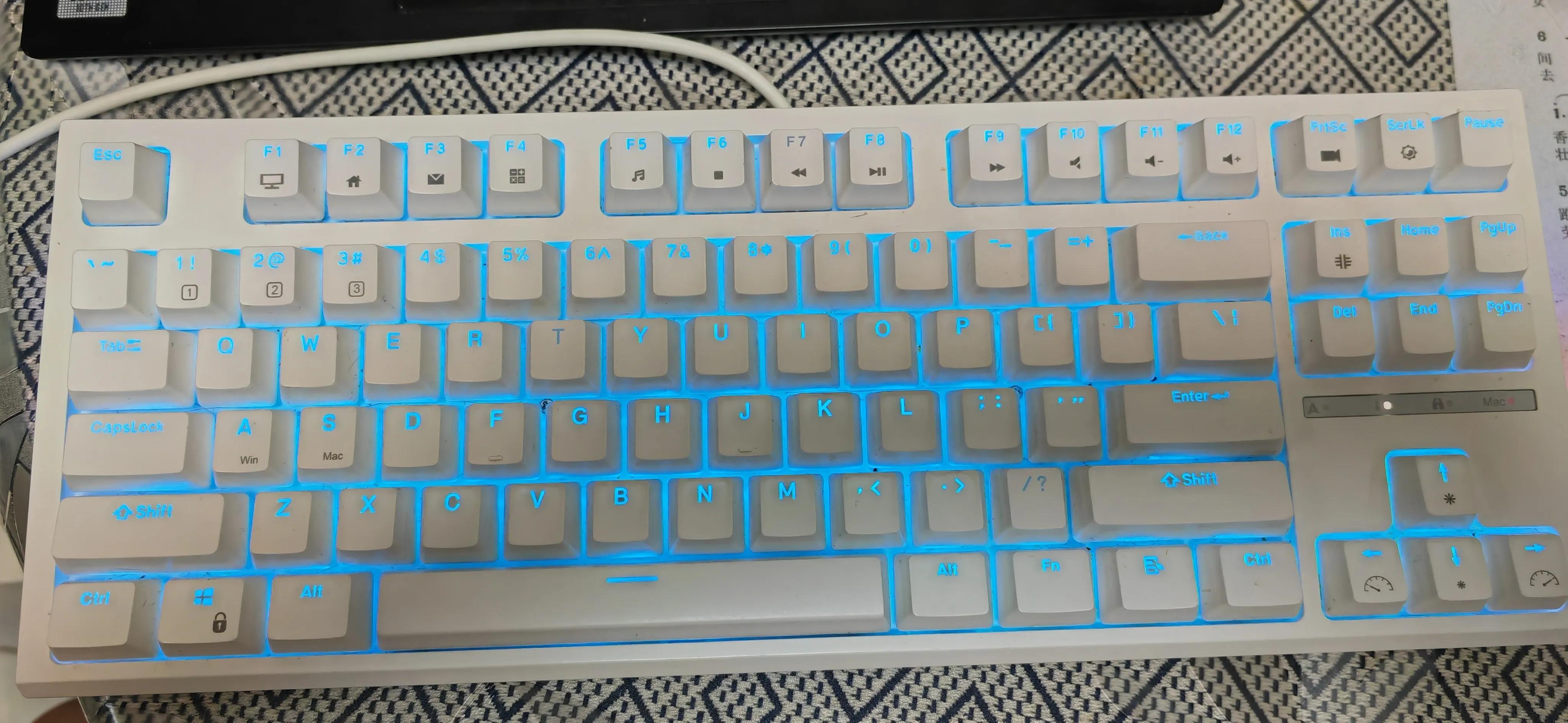 rkr87按键失灵怎么解决,rkr87键盘维修