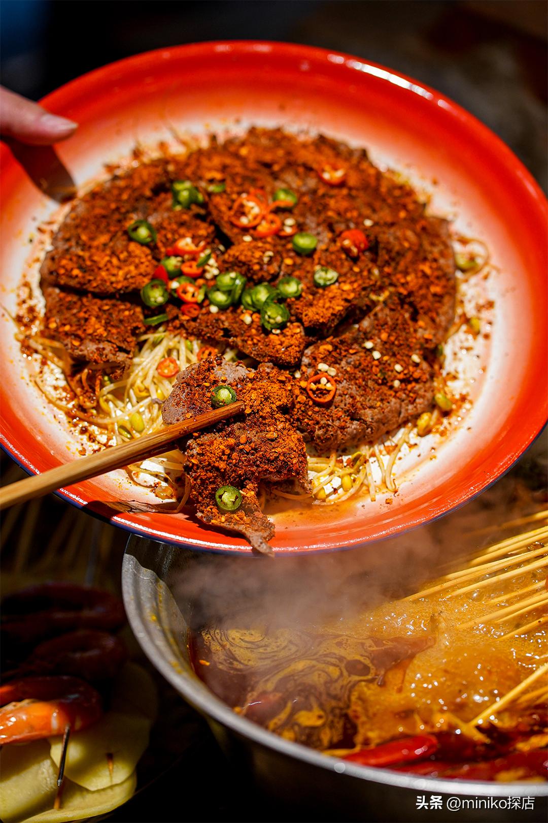 全成都最好吃最火的串串,成都红牌老字号网红串串