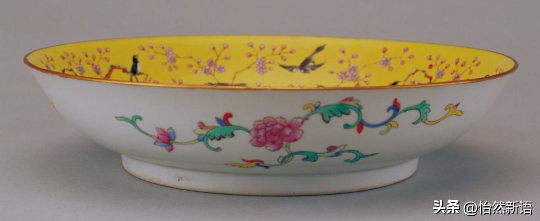 怎样鉴定粉彩瓷的手绘和贴花,如何区分珐琅彩和粉彩瓷器