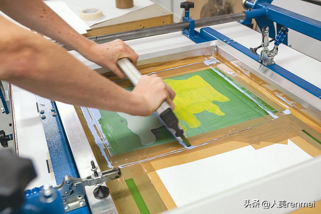 好看丝网印素材,丝网印作品图片