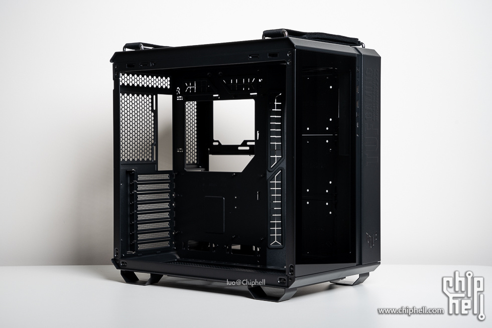 华硕tufgaminggt502弹药库白色,华硕gt502机箱黑橙搭配