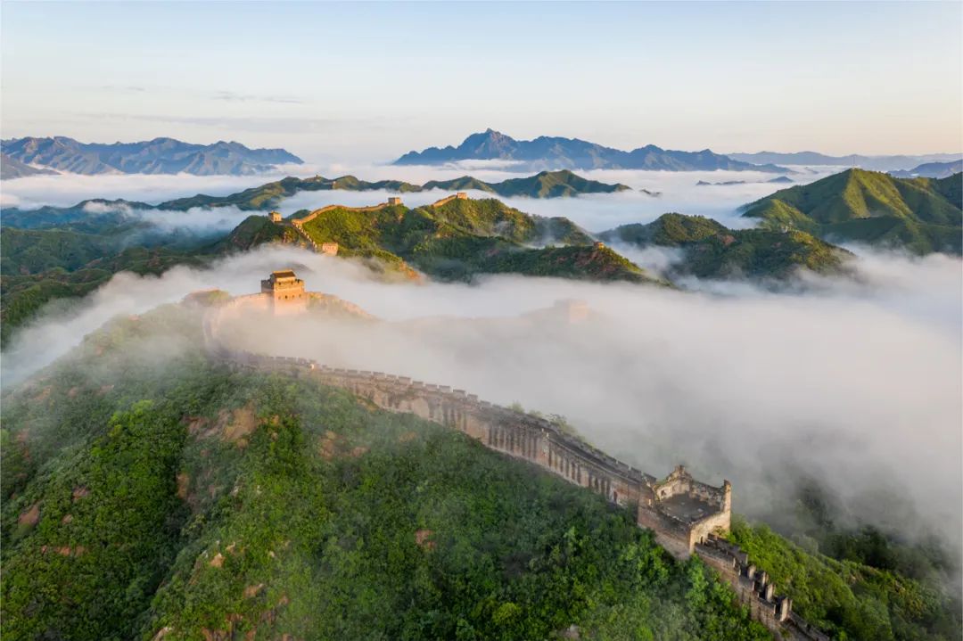 雄伟壮观的长城拍摄,震撼的巨幅长城摄影作品