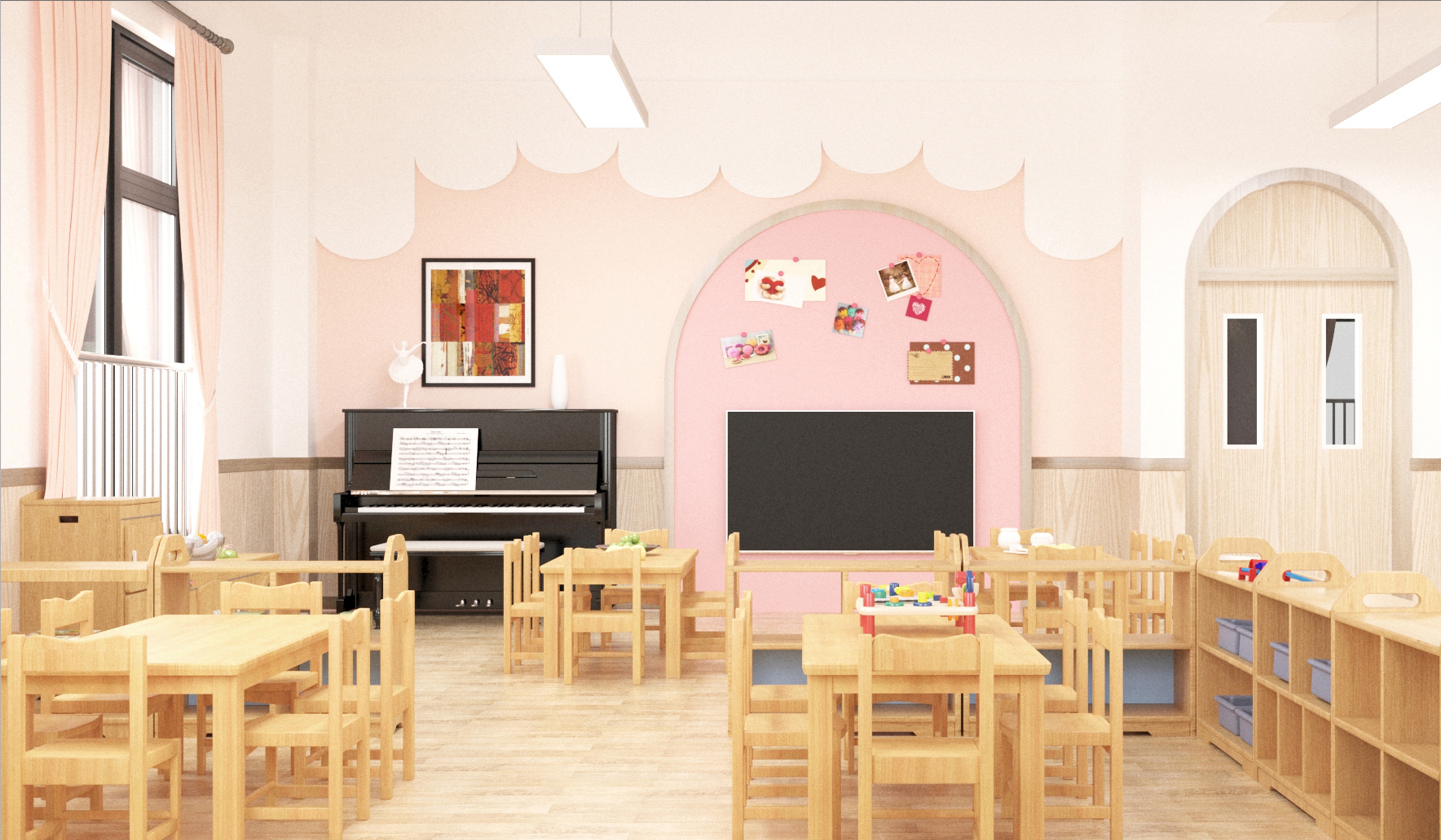 比较好的幼儿园教室设计,幼儿园教室布置图片墙简单又漂亮