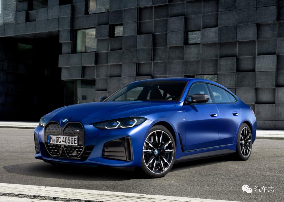 纯进口纯电轿跑宝马i4,新款宝马i4上市