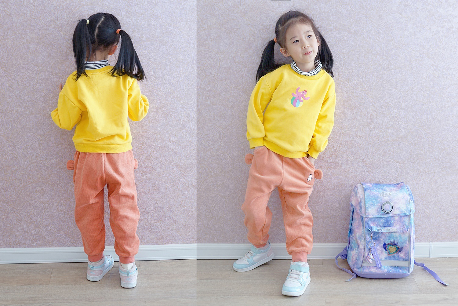 小学生一周穿搭秋冬季女,小学生一周的穿搭冬季