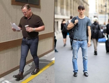 如何找到一条好款式的牛仔裤男款,男款腿型不好看怎么选择牛仔裤