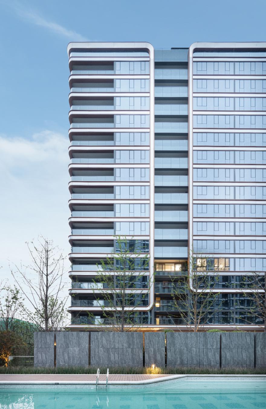 高端住宅立面效果图,高端住宅立面设计