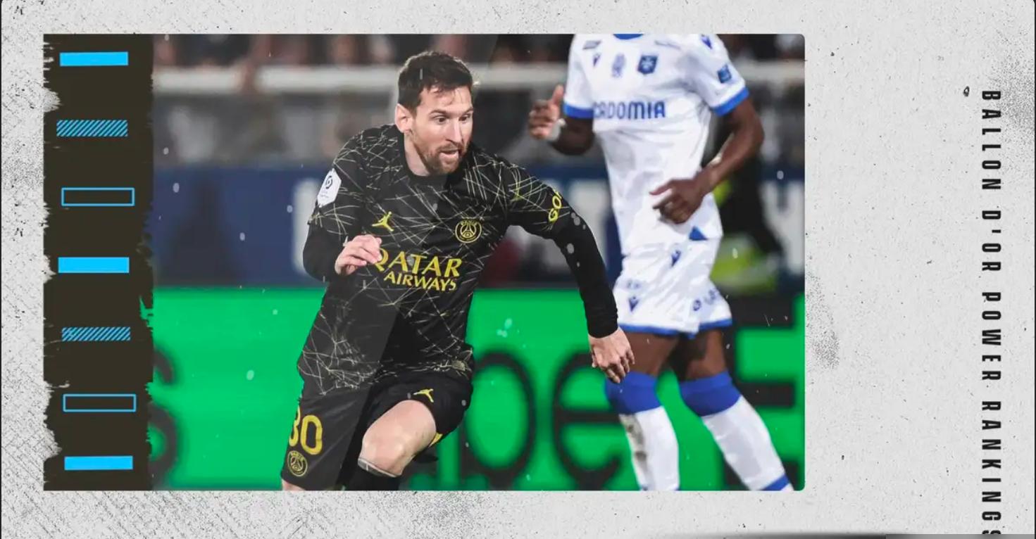 世界足球先生排名揭晓梅西双冠王,2023年足球射手榜梅西