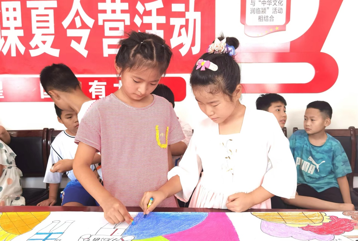 留守儿童如何度假？驻村书记崔杰斌操办夏令营显耐心