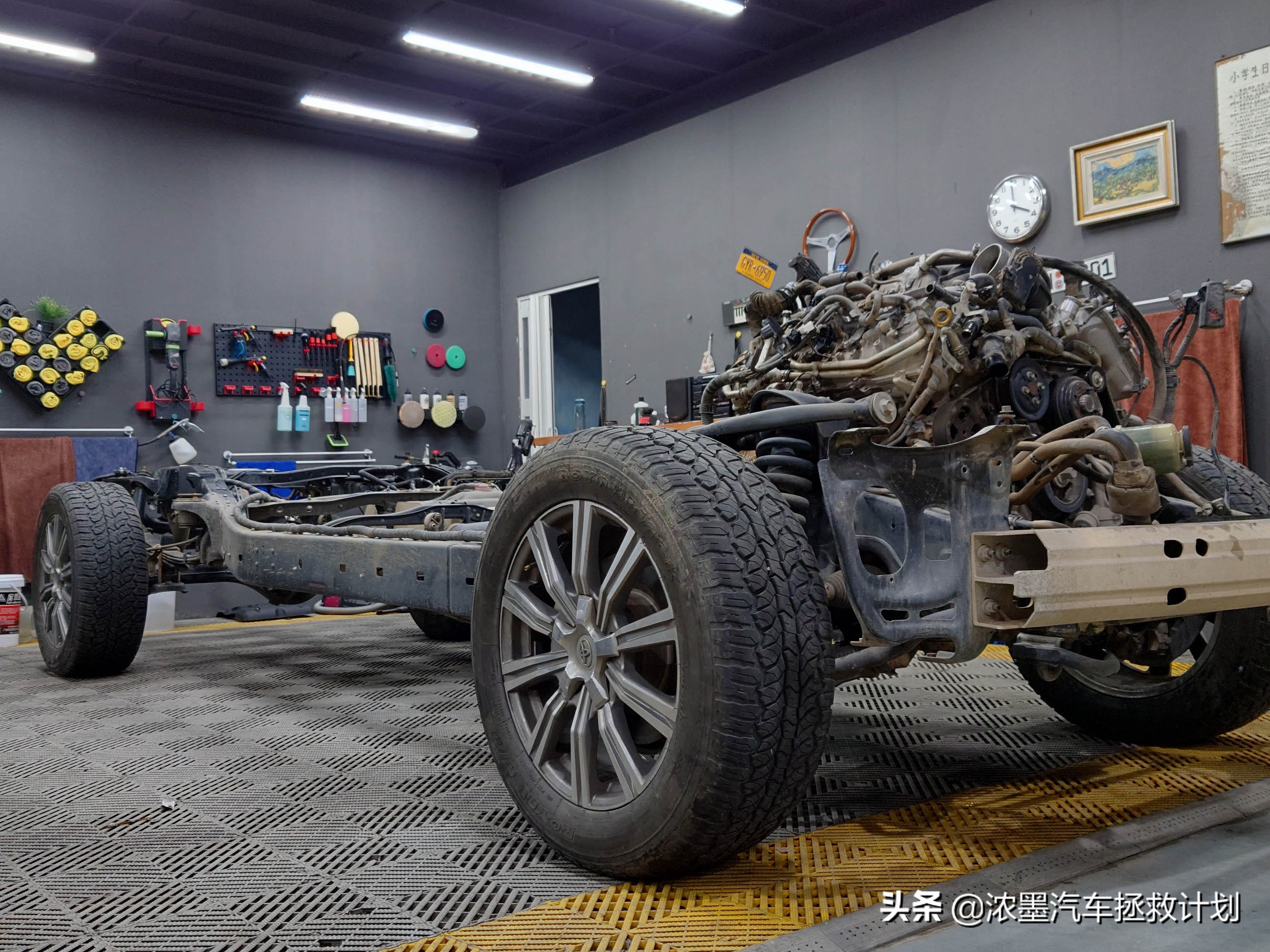 陆地碉堡｜匠心修复一台丰田坦途，完美复活后做百折不挠的攀登者