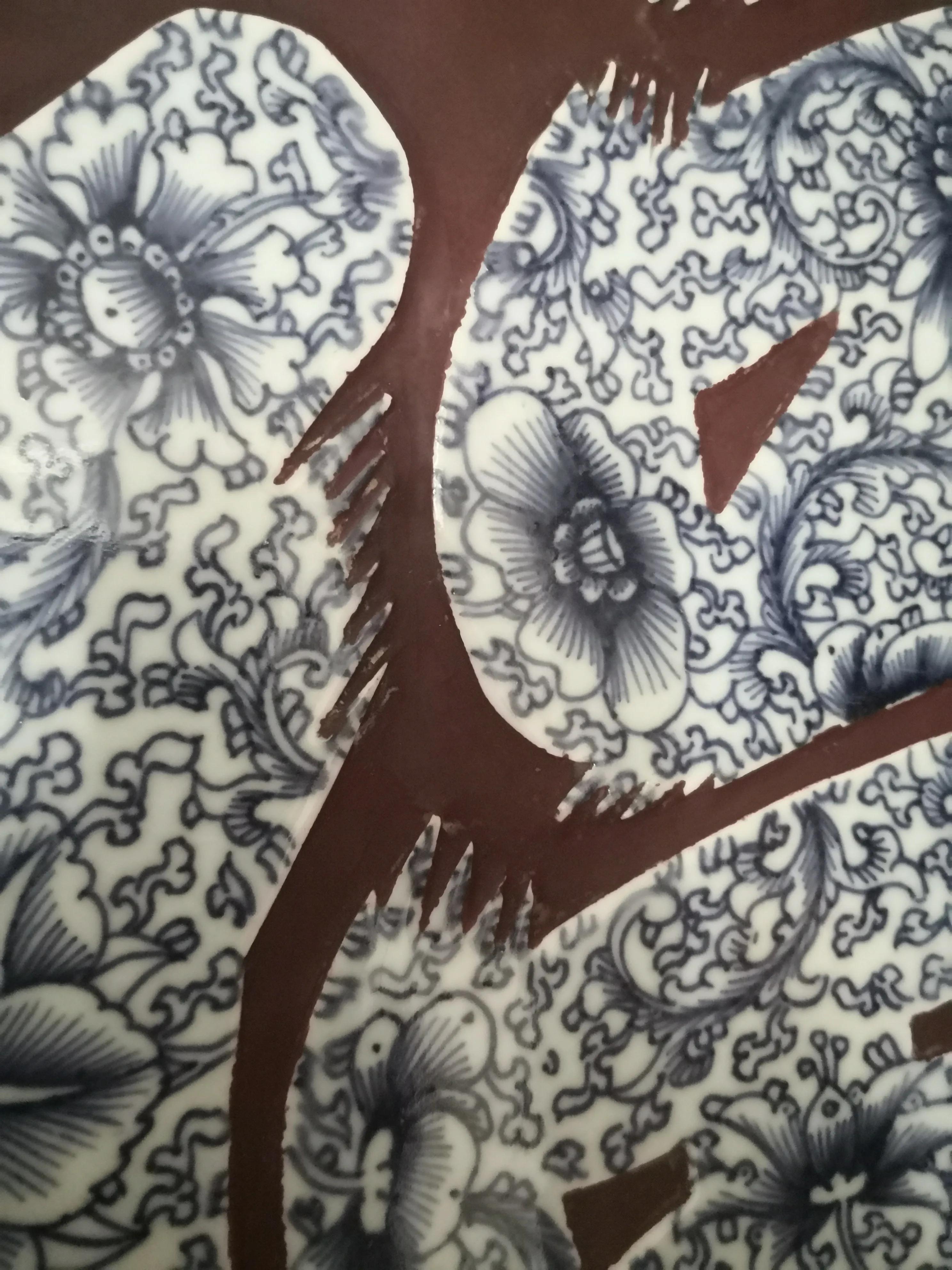 一帧神品瓷板挂屏之翘楚