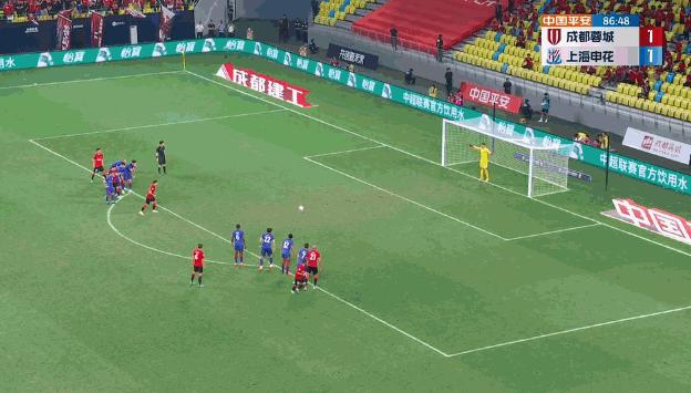 中超第30轮国安1-0送青岛降级,中超积分榜申花6胜1平