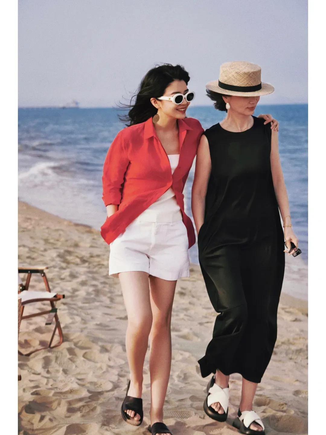 三木母女夏季穿衣搭配,三木母女穿衣搭配图