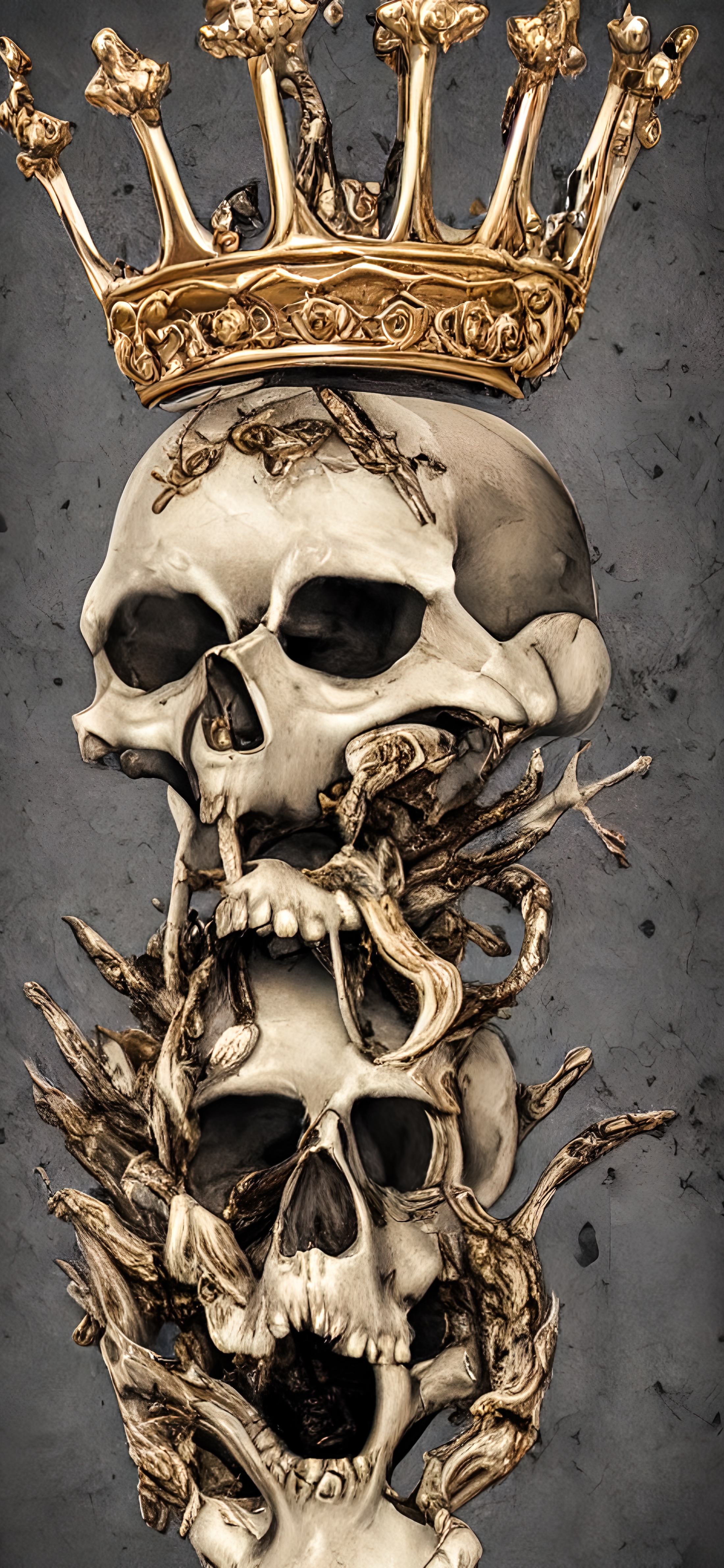 壁纸图集骷髅花,骷髅壁纸超清4k手机壁纸