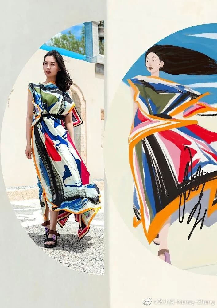 刘诗诗彩色铅笔画,刘诗诗立体画