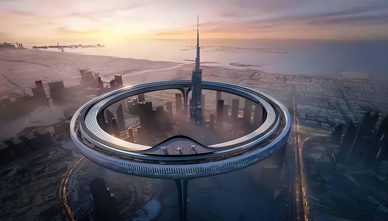 未来迪拜建筑,迪拜未来感建筑