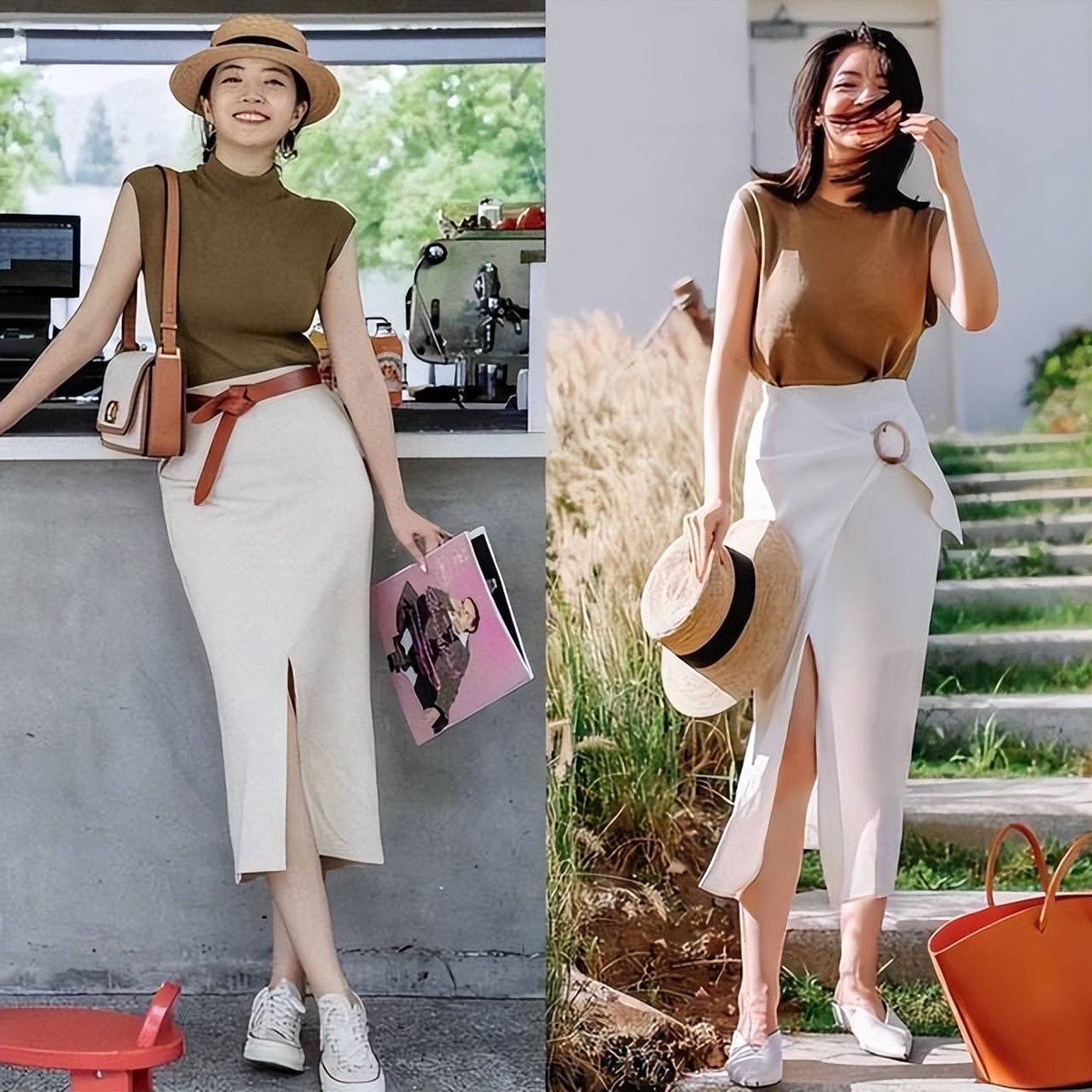 真正时髦会穿的女人,会穿的女人往往这么搭配