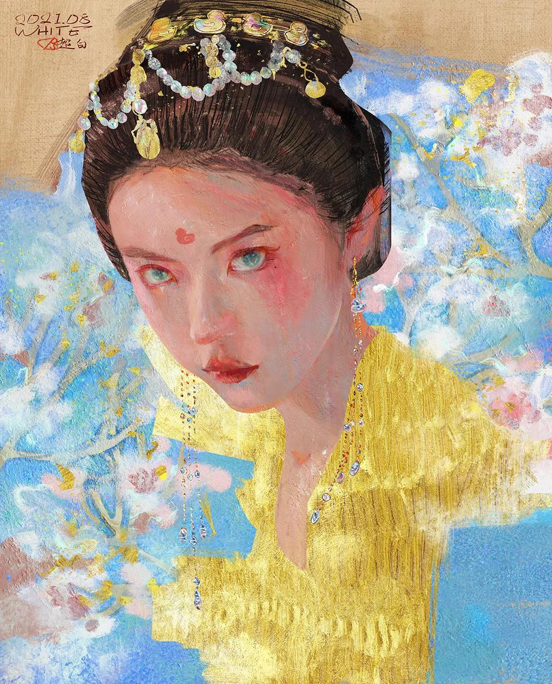 他是抖音水彩第一人，画面充满水墨意境，质感优秀！150万人盛赞