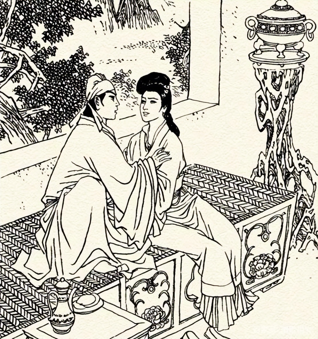 58岁老汉娶妻民间故事,民间故事老汉贪财