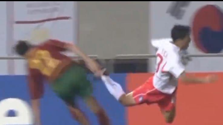 韩国葡萄牙黑哨恩怨,葡萄牙韩国黑哨全过程