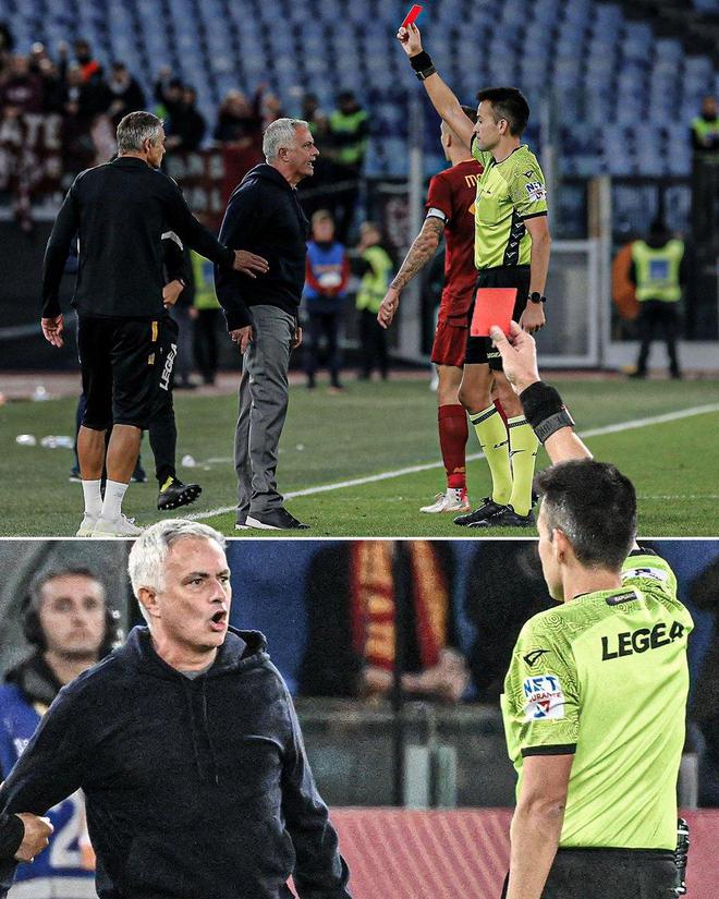 穆帅怒喷裁判遭禁赛罚款,穆帅被骂得有多惨