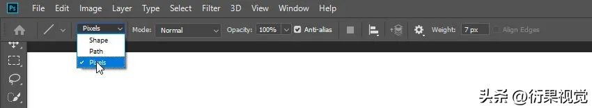 ps软件怎样绘制线条,ps怎么画图形的轮廓线条