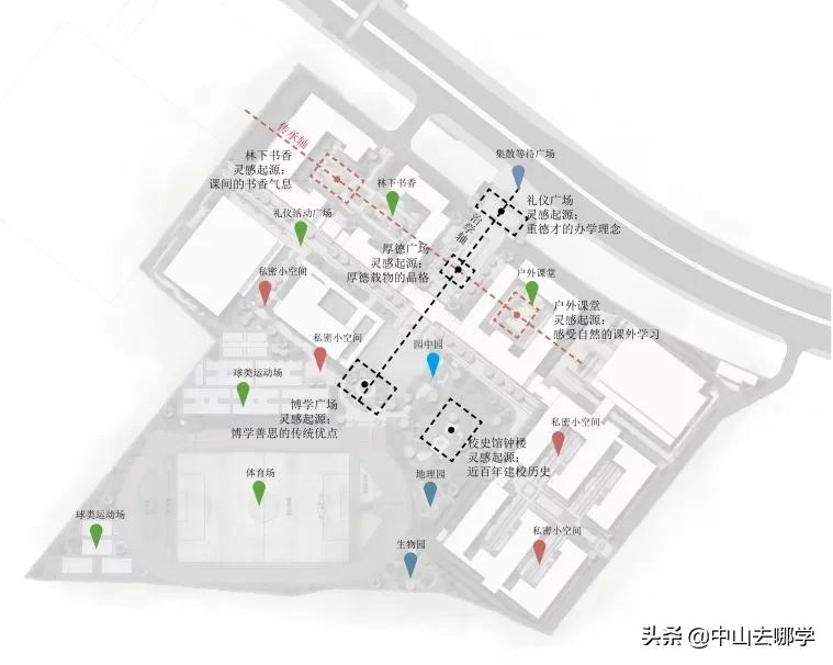 中山市永安中学参观,中山永安中学学校全貌