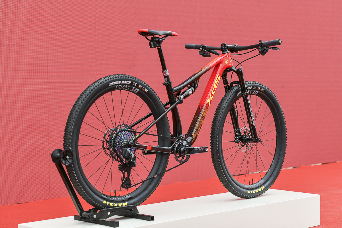 东京奥运会纪念车,喜德盛x6碳纤维车架山地车