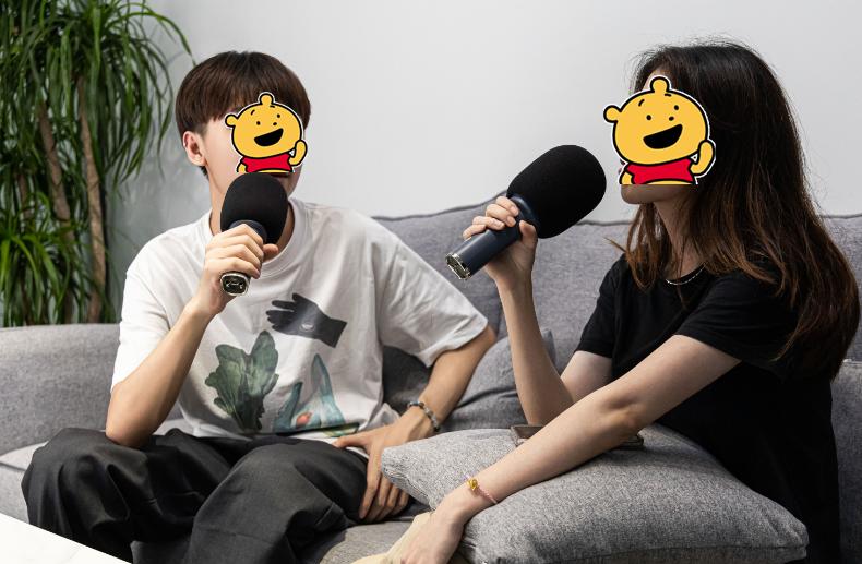 麦克风k歌专用可调混响,自带音箱无线k歌麦克风