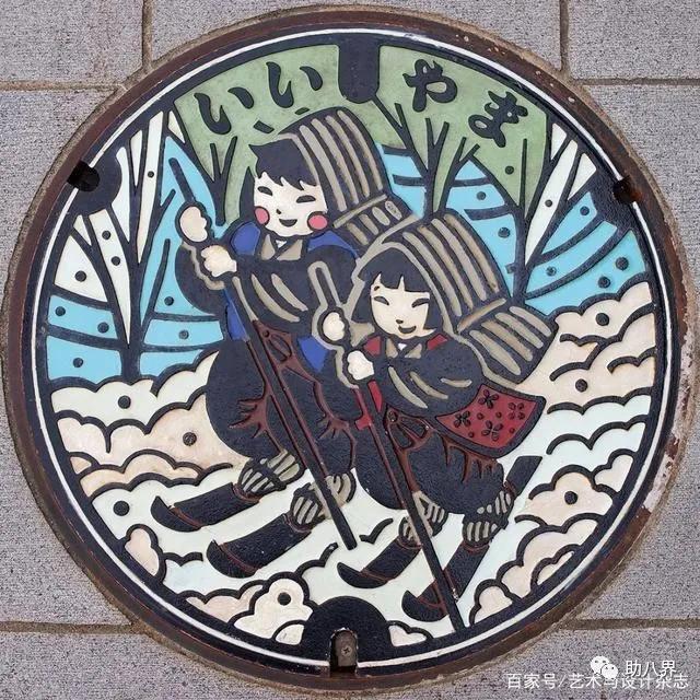 日本景观井盖,日本小井盖