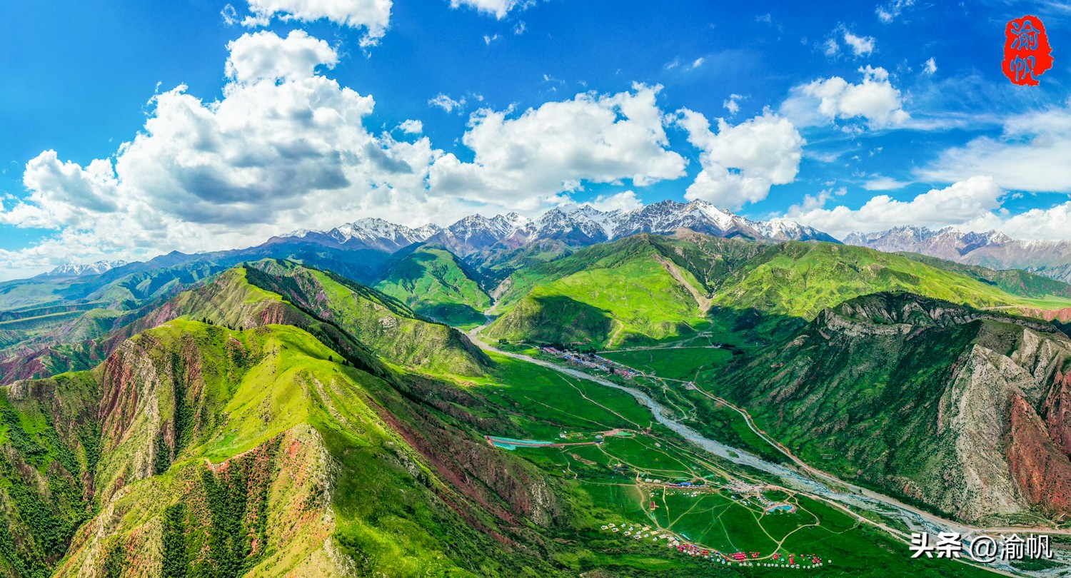天山下的那拉提,陶渊明笔下世外桃源的美景