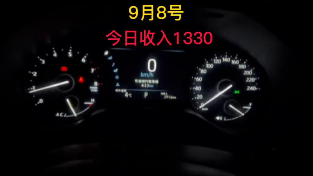 北京跑网约车今年收入情况,北京曹操出行司机真实收入