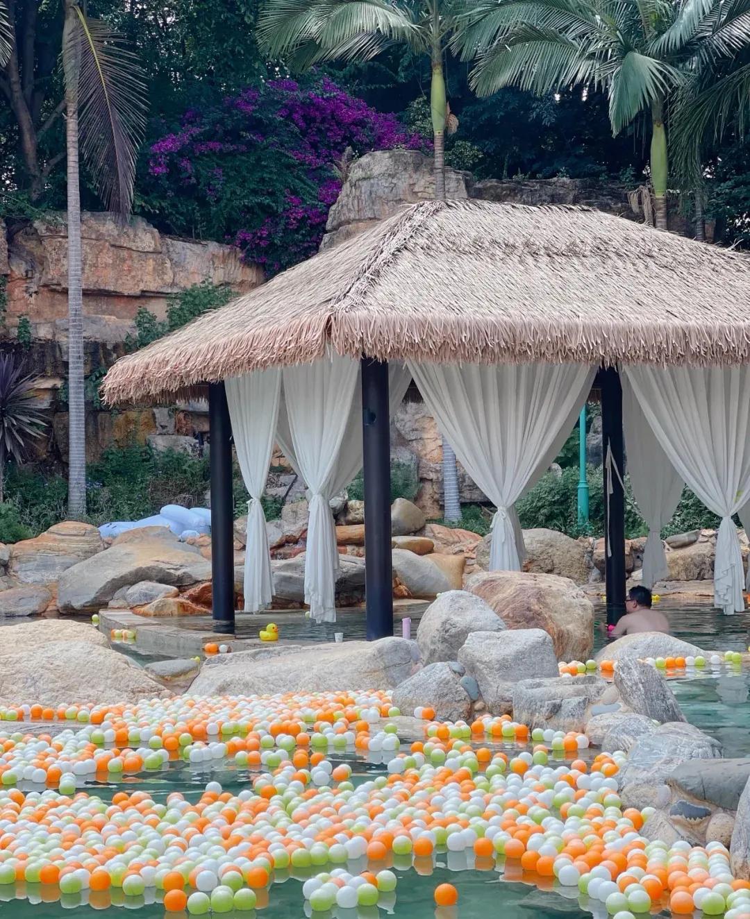 昆明禄劝县中平镇普渡河温泉地带,昆明适合儿童度假玩乐的温泉酒店