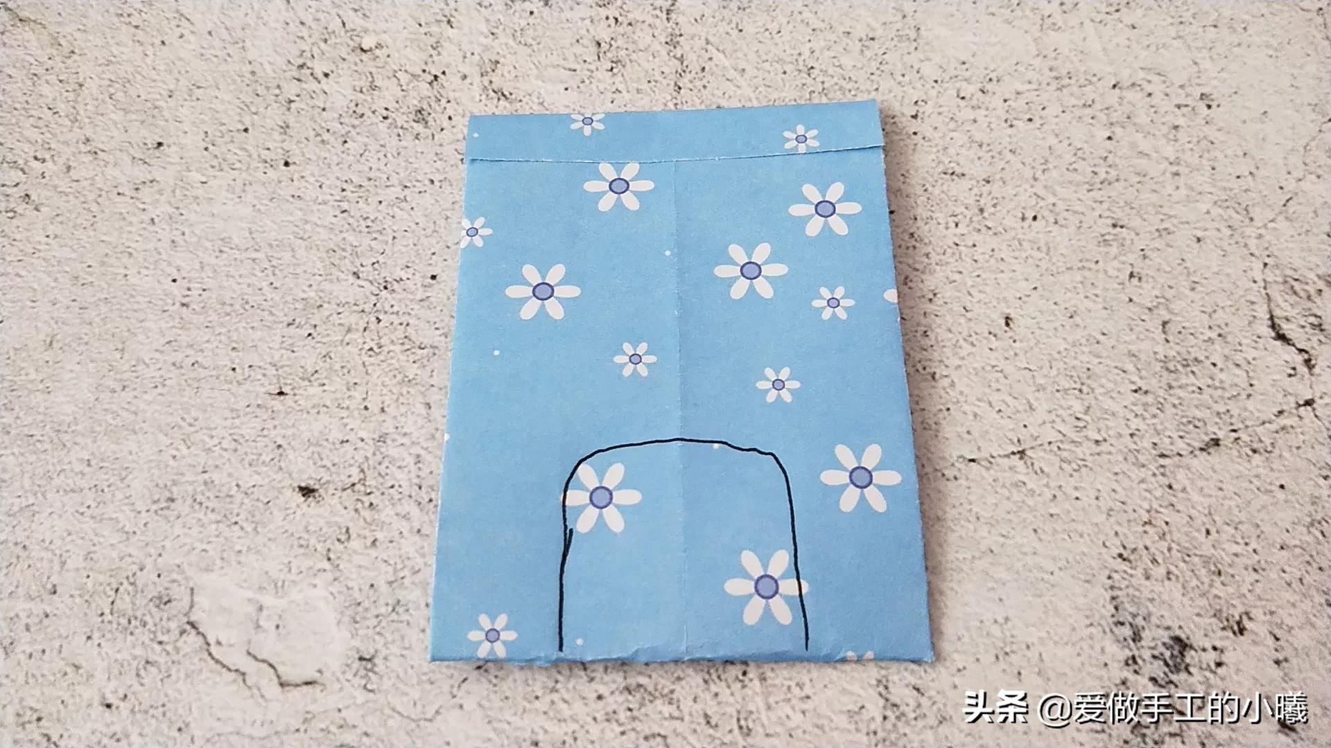 折纸手工大全收纳袋,自制可爱手工收纳袋