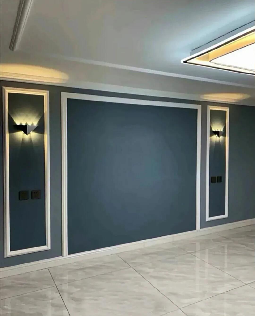 2019影视墙壁布效果图大全集,简约壁布影视墙图片大全集