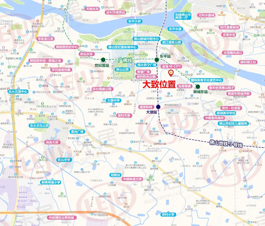 佛山新城小布村,佛山新城小布商业奠基