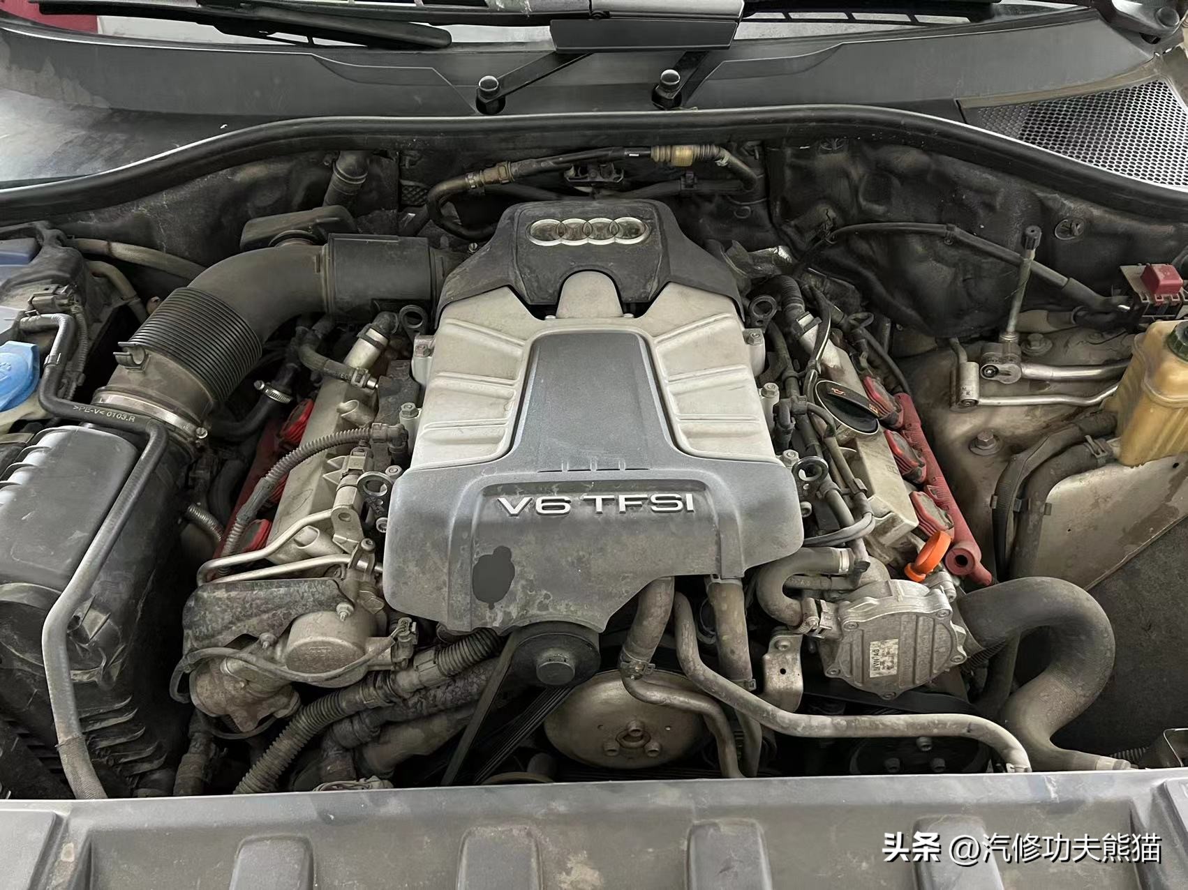 不坑穷人的好车视频,19款奥迪q73.0t烧机油大修全过程