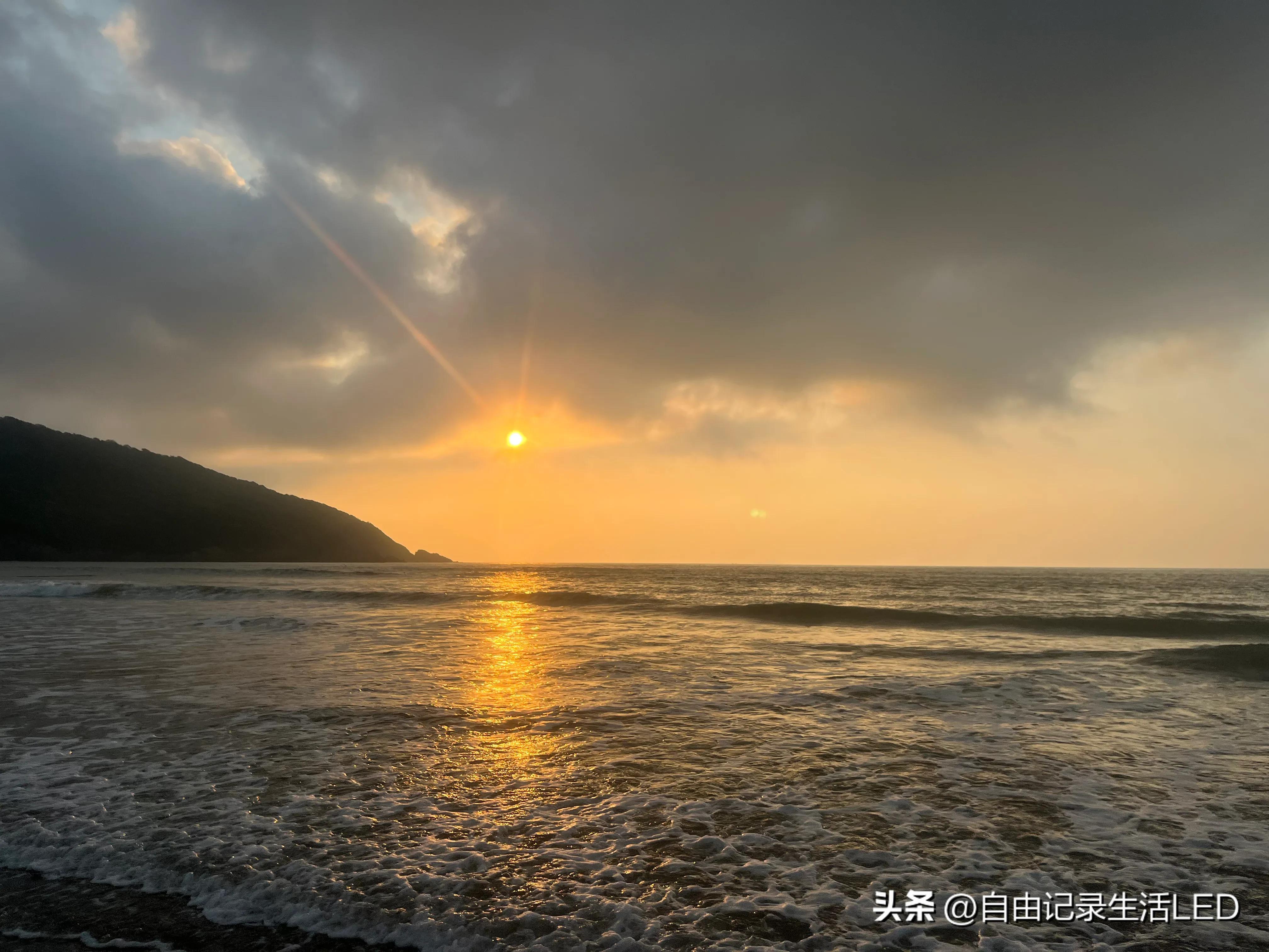 “十里金沙”之东沙：朱家尖看日出的绝佳之地