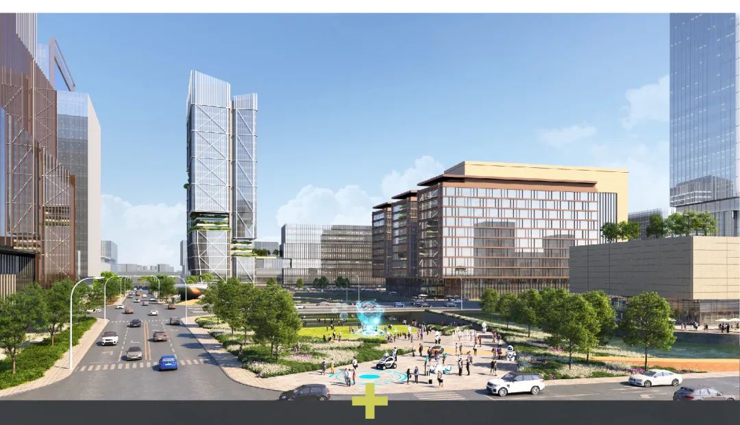 上海闵行七宝镇中春路沿线城市设计国际方案征集第一名/B+H