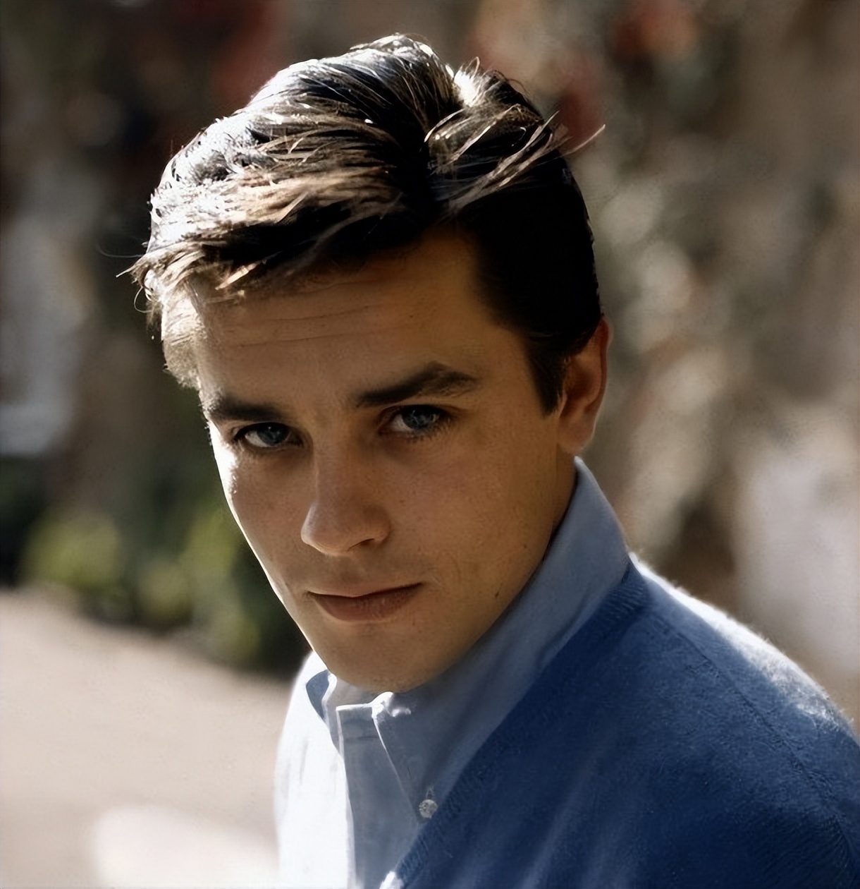 阿兰德龙颜值巅峰佐罗,阿兰德龙佐罗年轻照片