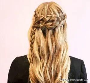 唯美编发盘发,唯美长发新娘编发