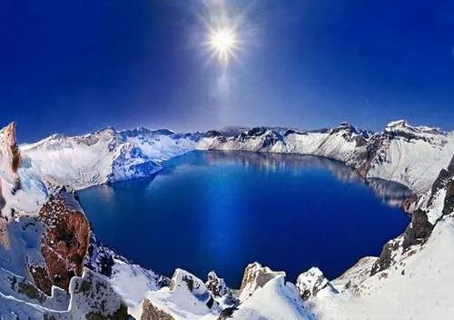 长白山皑皑雪山,长白山高寒