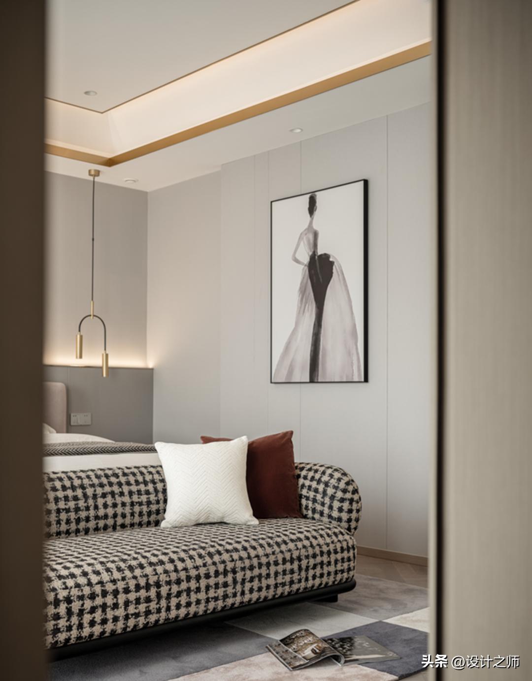 西安河与墅装修设计,西安现代城市别墅效果图