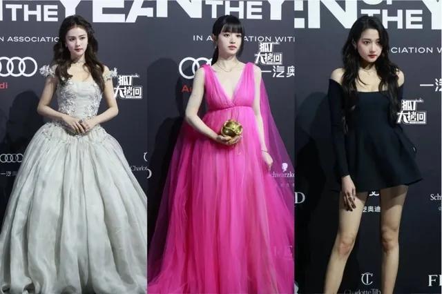 超模网红易梦玲也穿山寨，直接拉低GQ盛典档次，是真穷还是被骗？