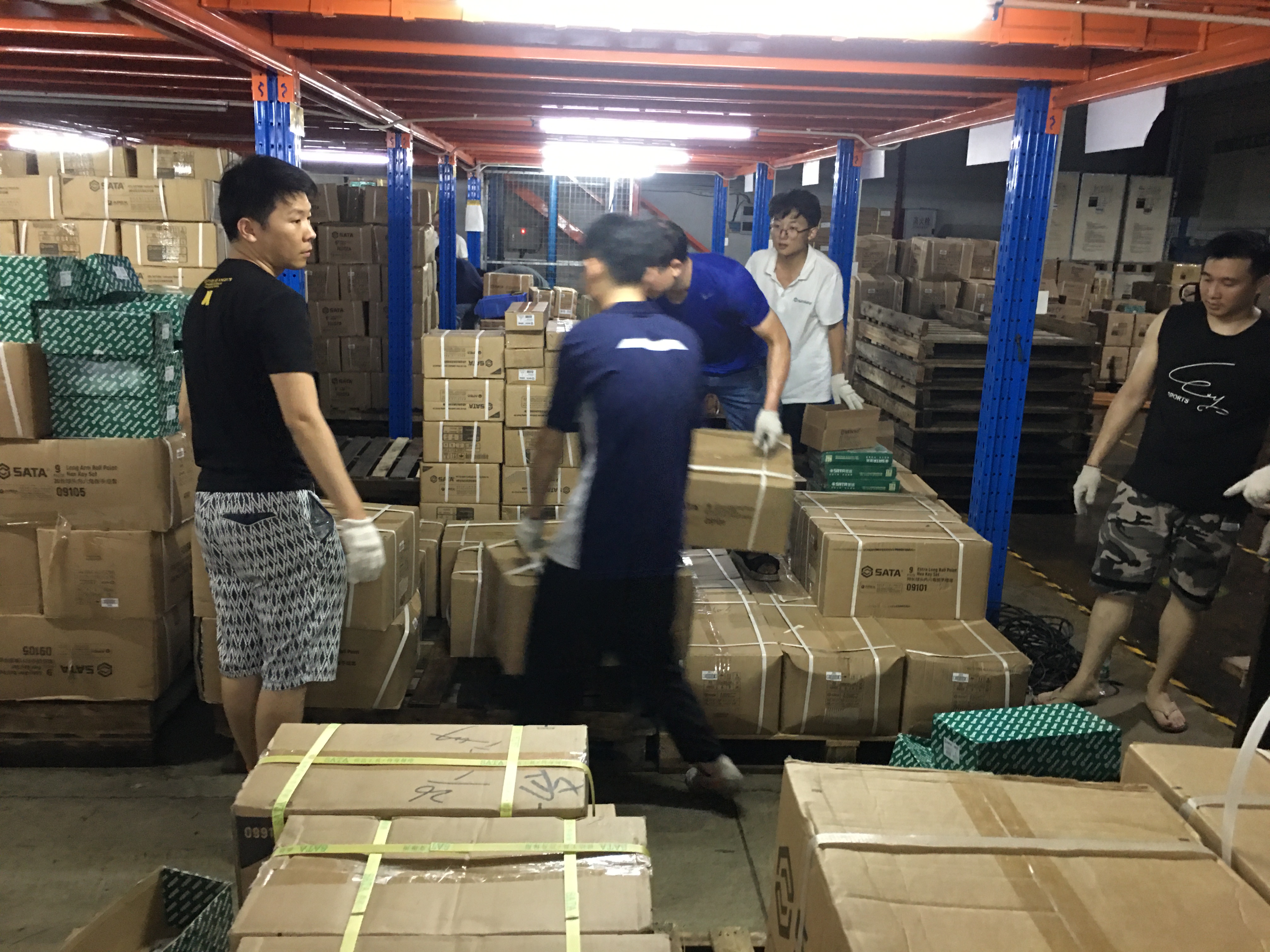 “汛”速行动|世达广东销售团队全力支援分销商