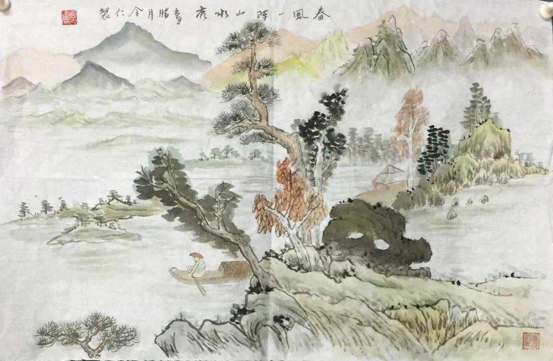 黄金仁书画,大师笔下的花鸟美到极致