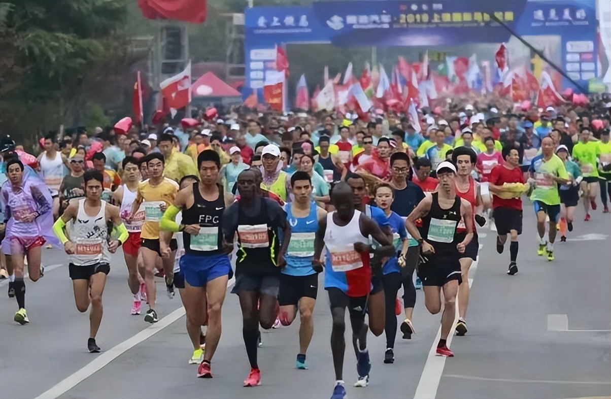 2019年上饶马拉松路线图,2018年上饶马拉松成绩